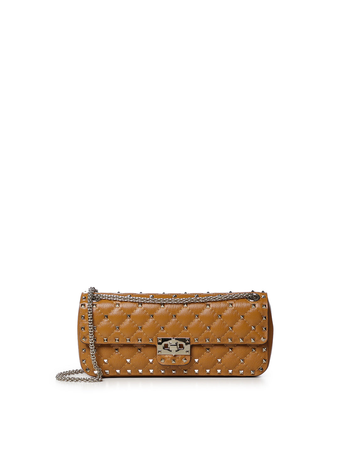 Borsa media a spalla Valentino Garavani Rockstud Spike in capretto 9W0B0T95 VFQWU4 VALENTINO GARAVANI 