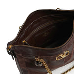 Borsa a spalla Valentino Garavani Panthea in nappa motivo chevron 9W2B0S70 DEDRE6 VALENTINO GARAVANI 