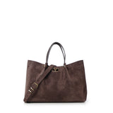 Borsa grande shopping Valentino Garavani in suede 9W2B0T82 AHA0TO VALENTINO GARAVANI 