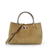 Borsa shopping VLogo Signature in suede 9W2B0T83 AHARDX VALENTINO GARAVANI 