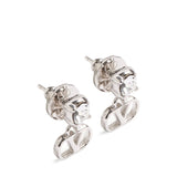 Orecchini VLogo Signature in metallo e cristalli Swarovski® 9W2J0BV7 QEUDFH VALENTINO GARAVANI 