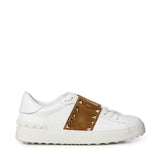 Sneaker Rockstud Untitled in vitello 9W2S0A01 ZBV3DZ VALENTINO GARAVANI 