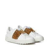 Sneaker Rockstud Untitled in vitello 9W2S0A01 ZBV3DZ VALENTINO GARAVANI 