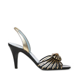 Sandalo Coeur Royal in nappa laminata 9W2S0LU8 GPJAHB VALENTINO GARAVANI 