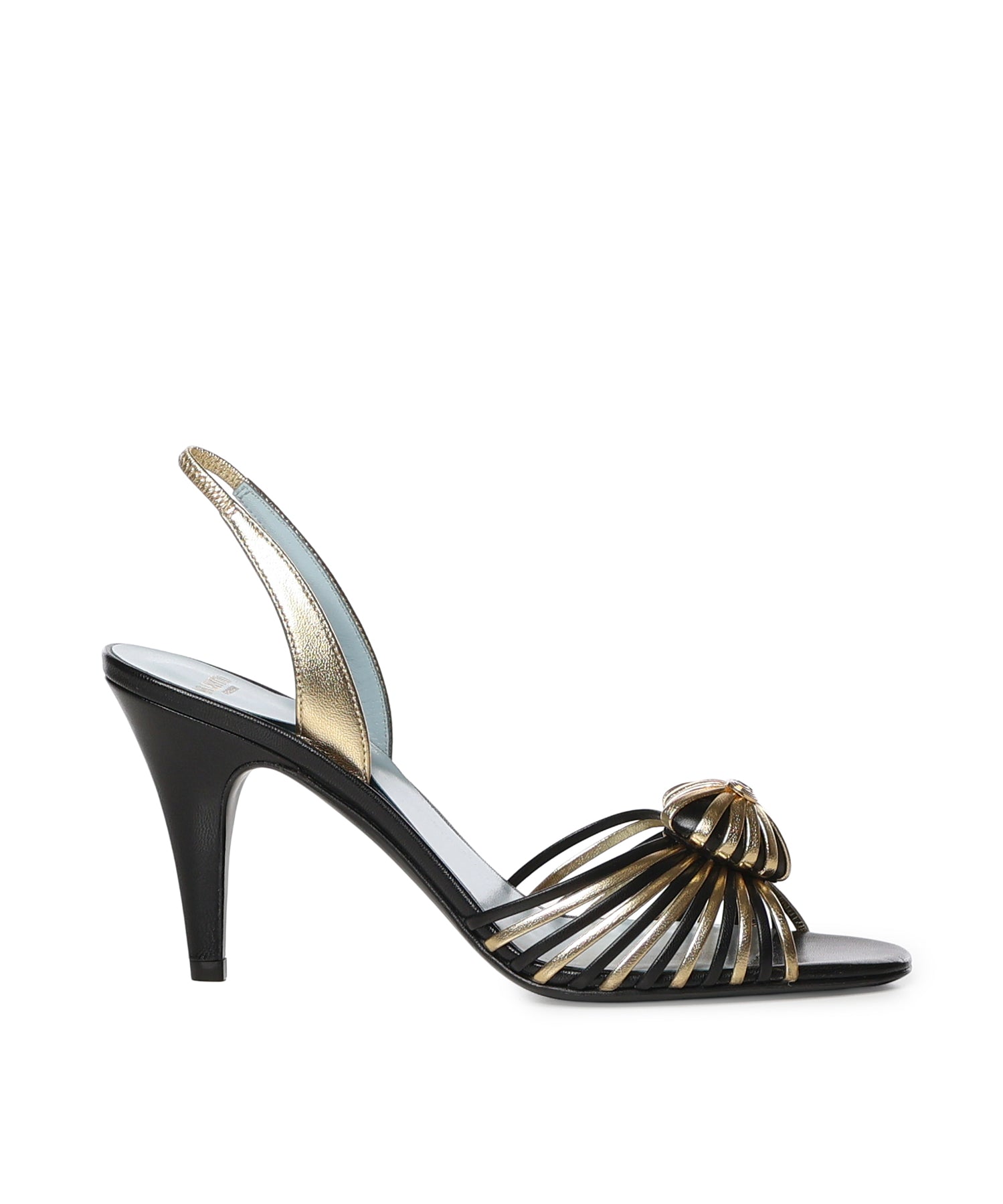 Sandalo Coeur Royal in nappa laminata 9W2S0LU8 GPJAHB VALENTINO GARAVANI 