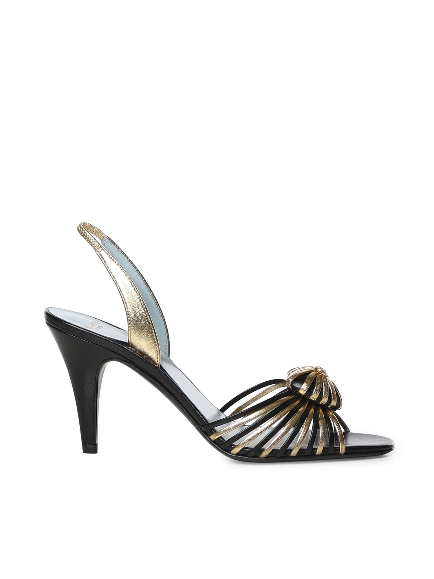 Sandalo Coeur Royal in nappa laminata 9W2S0LU8 GPJAHB VALENTINO GARAVANI 