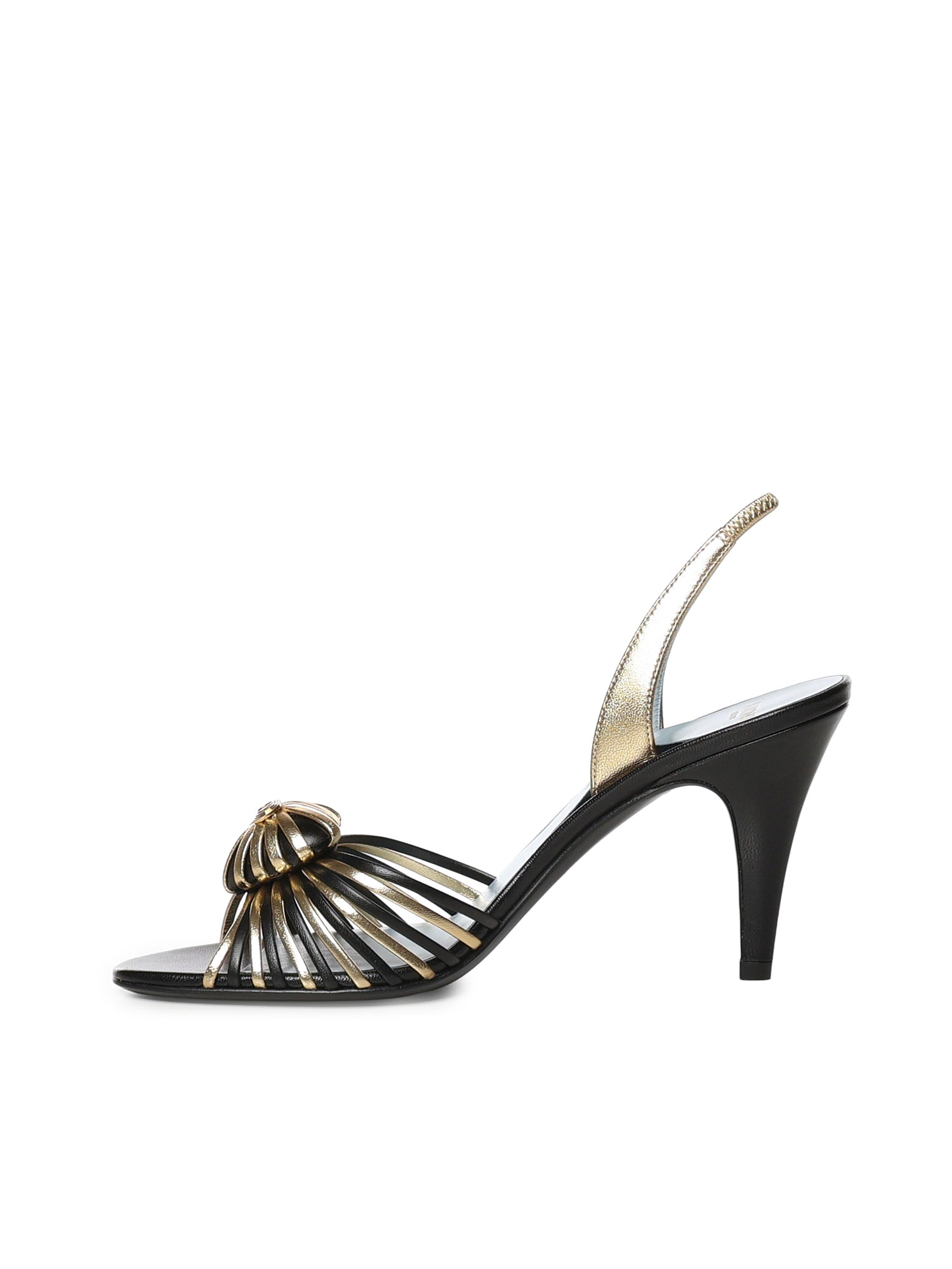 Sandalo Coeur Royal in nappa laminata 9W2S0LU8 GPJAHB VALENTINO GARAVANI 