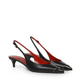Décolleté Vlogo Heartip in pelle 9W2S0QB8 YEA0NO VALENTINO GARAVANI 