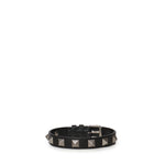 Bracciale Rockstud in pelle e borchie 9Y2J0X53 KDB0NO VALENTINO GARAVANI 