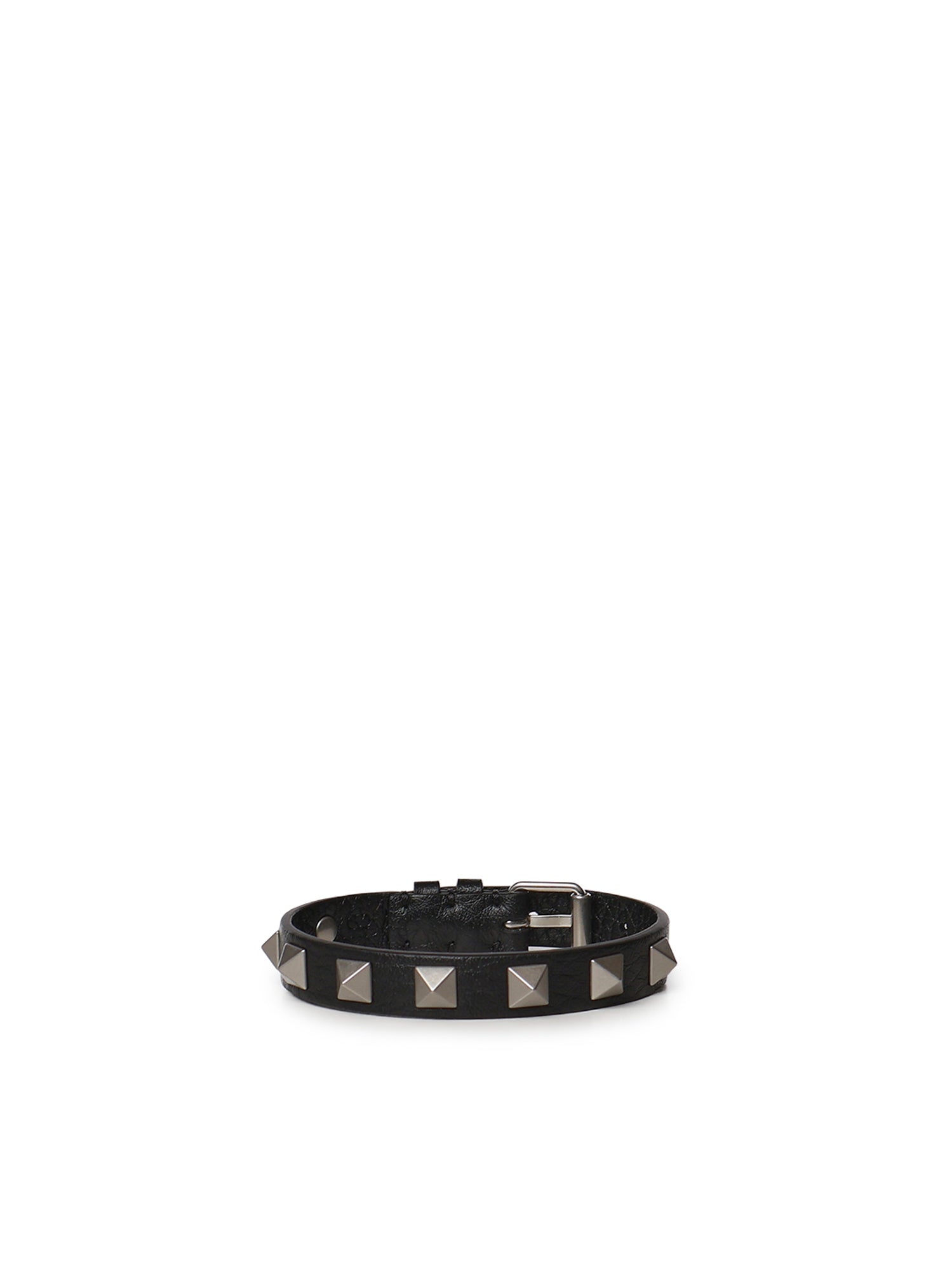 Bracciale Rockstud in pelle e borchie 9Y2J0X53 KDB0NO VALENTINO GARAVANI 