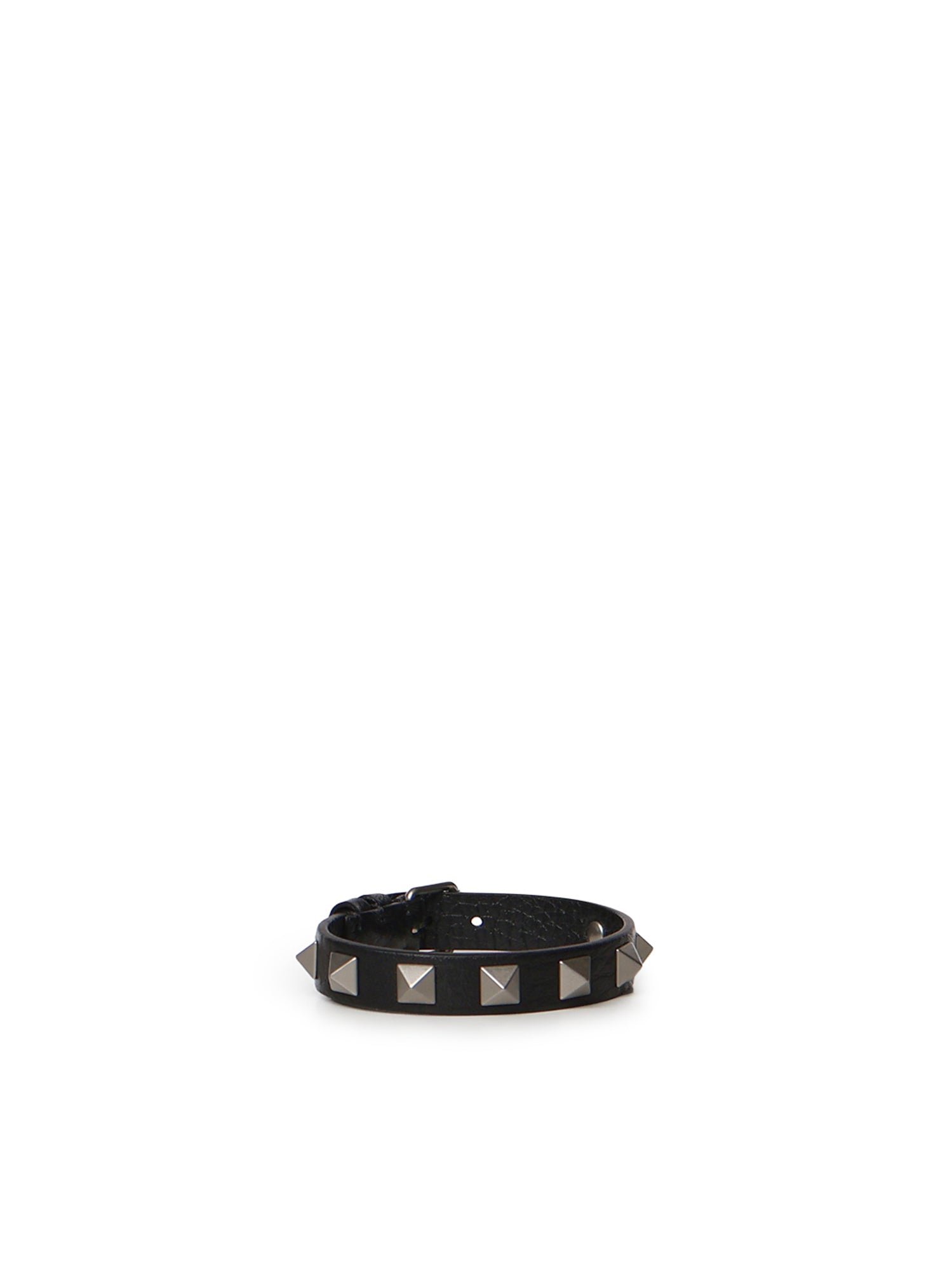 Bracciale Rockstud in pelle e borchie 9Y2J0X53 KDB0NO VALENTINO GARAVANI 