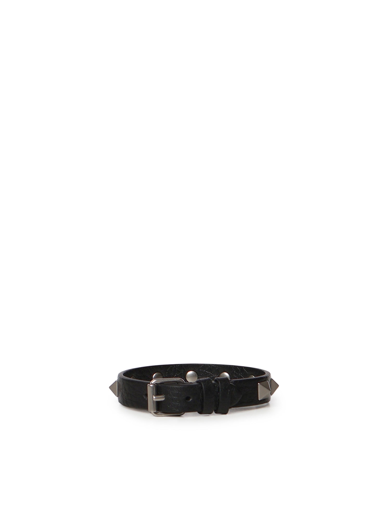 Bracciale Rockstud in pelle e borchie 9Y2J0X53 KDB0NO VALENTINO GARAVANI 