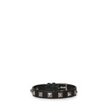 Bracciale Rockstud in pelle e borchie 9Y2J0X53 KDB0NO VALENTINO GARAVANI 
