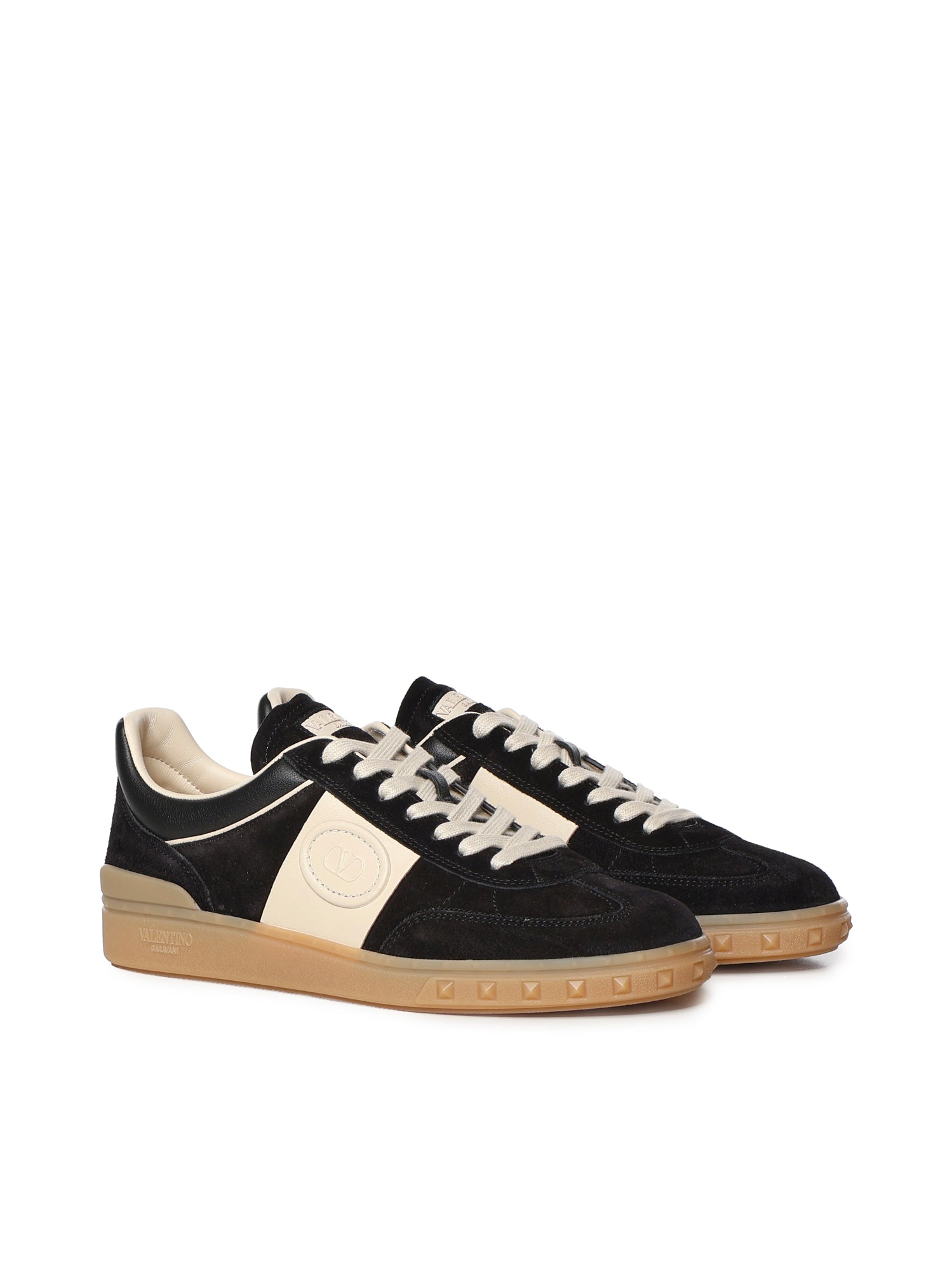 Sneaker Upvillage in crosta e vitello nappato 9Y2S0H77 LALCHQ VALENTINO GARAVANI 