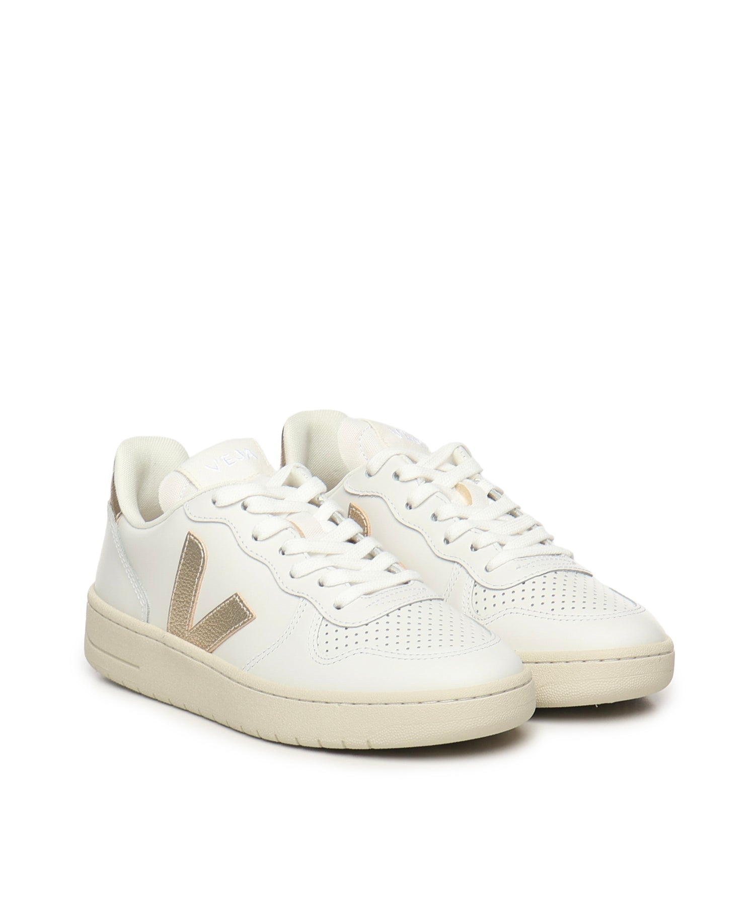 Sneaker V-10 in pelle VI0220737  VEJA 
