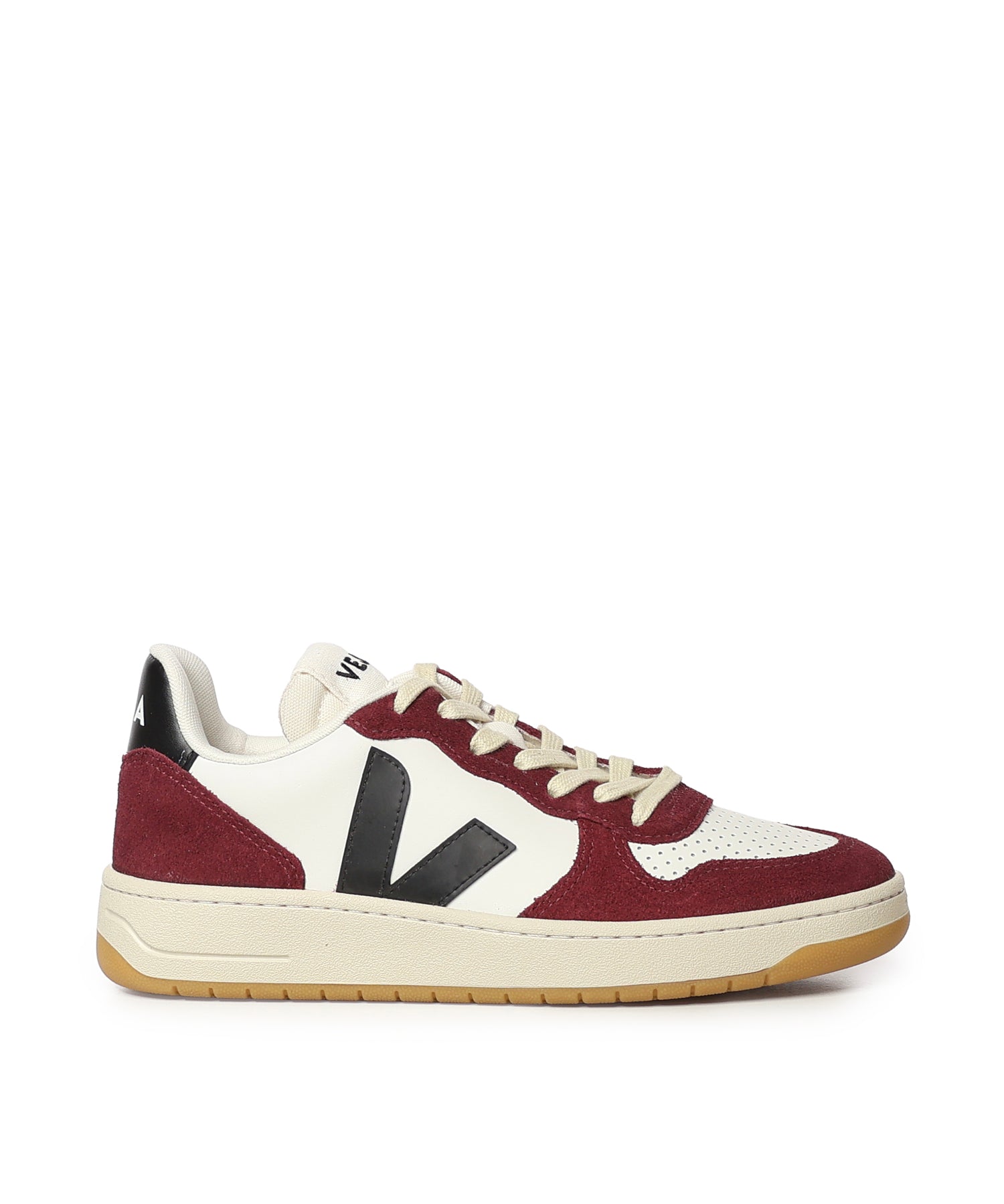 Sneaker V-10 in pelle e suede VI0220864  VEJA 