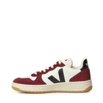 Sneaker V-10 in pelle e suede VI0220864  VEJA 
