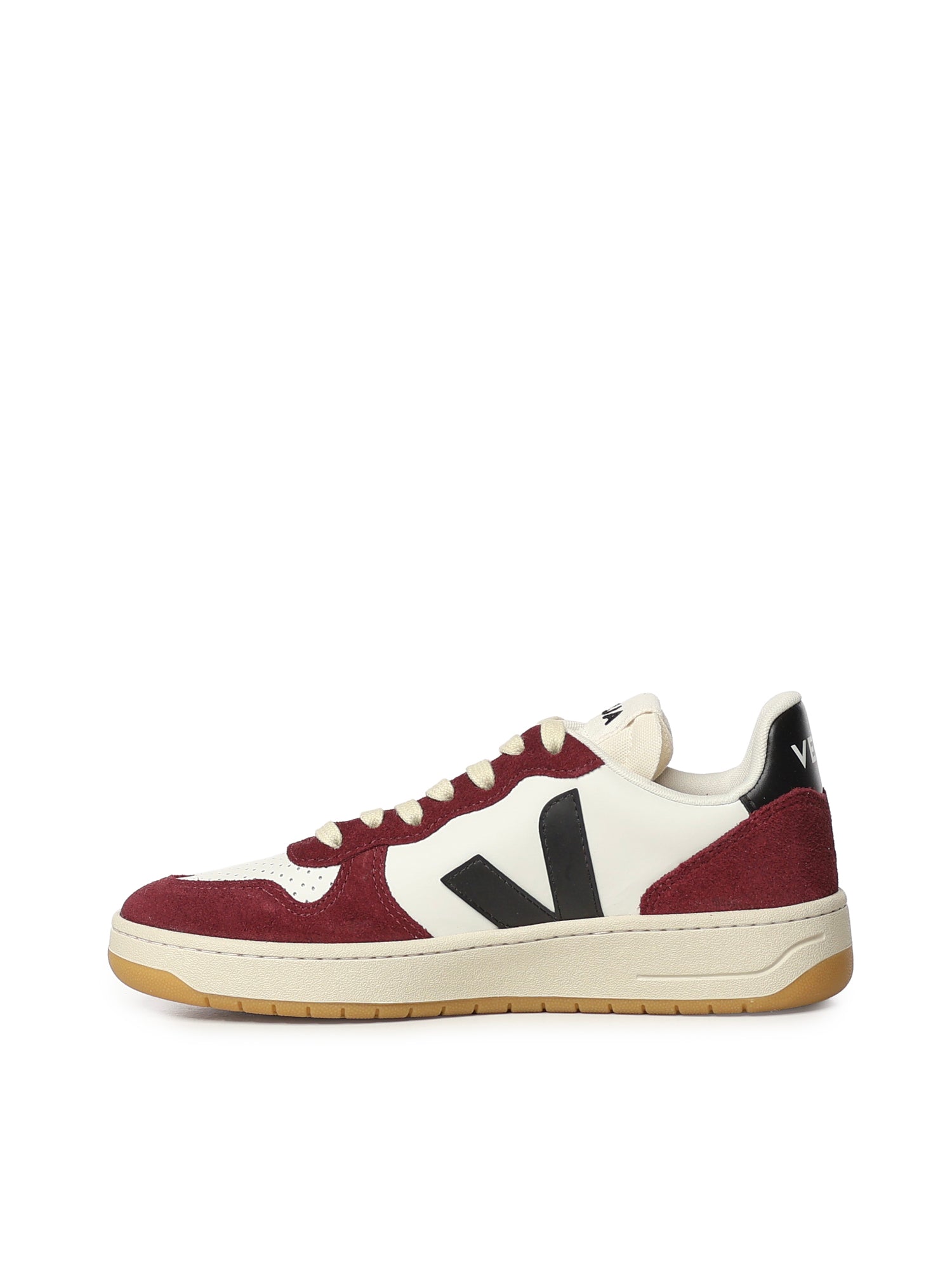 Sneaker V-10 in pelle e suede VI0220864  VEJA 