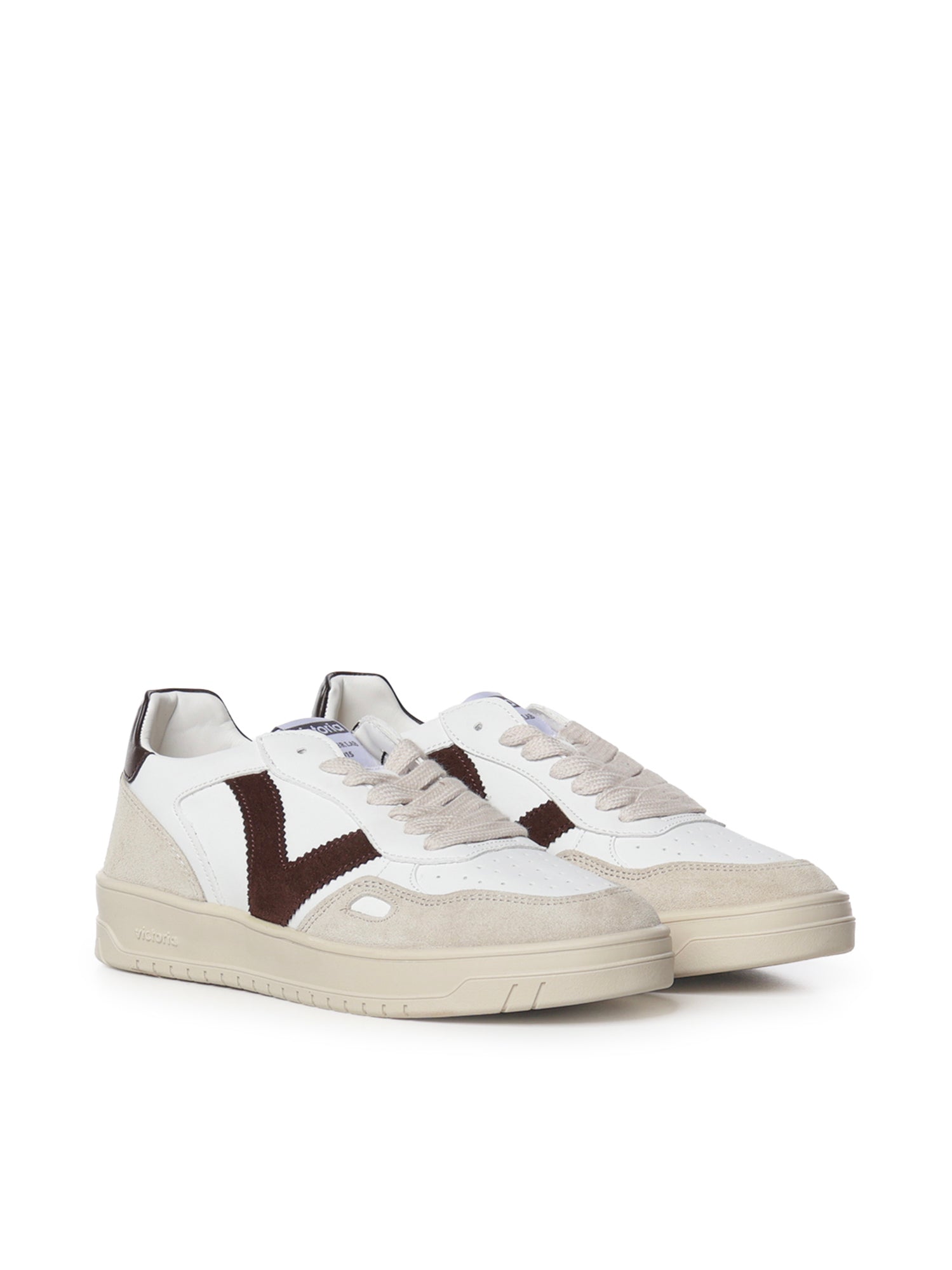Sneaker Seul con logo 1257136 MARRONE VICTORIA 