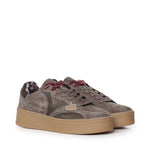 Sneaker Turin in camoscio 1265105 KAKI VICTORIA 