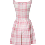 Miniabito Sunday in lana check<BR/> 1101039H W01JUO201 VIVIENNE WESTWOOD 
