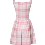 Miniabito Sunday in lana check<BR/> 1101039H W01JUO201 VIVIENNE WESTWOOD 