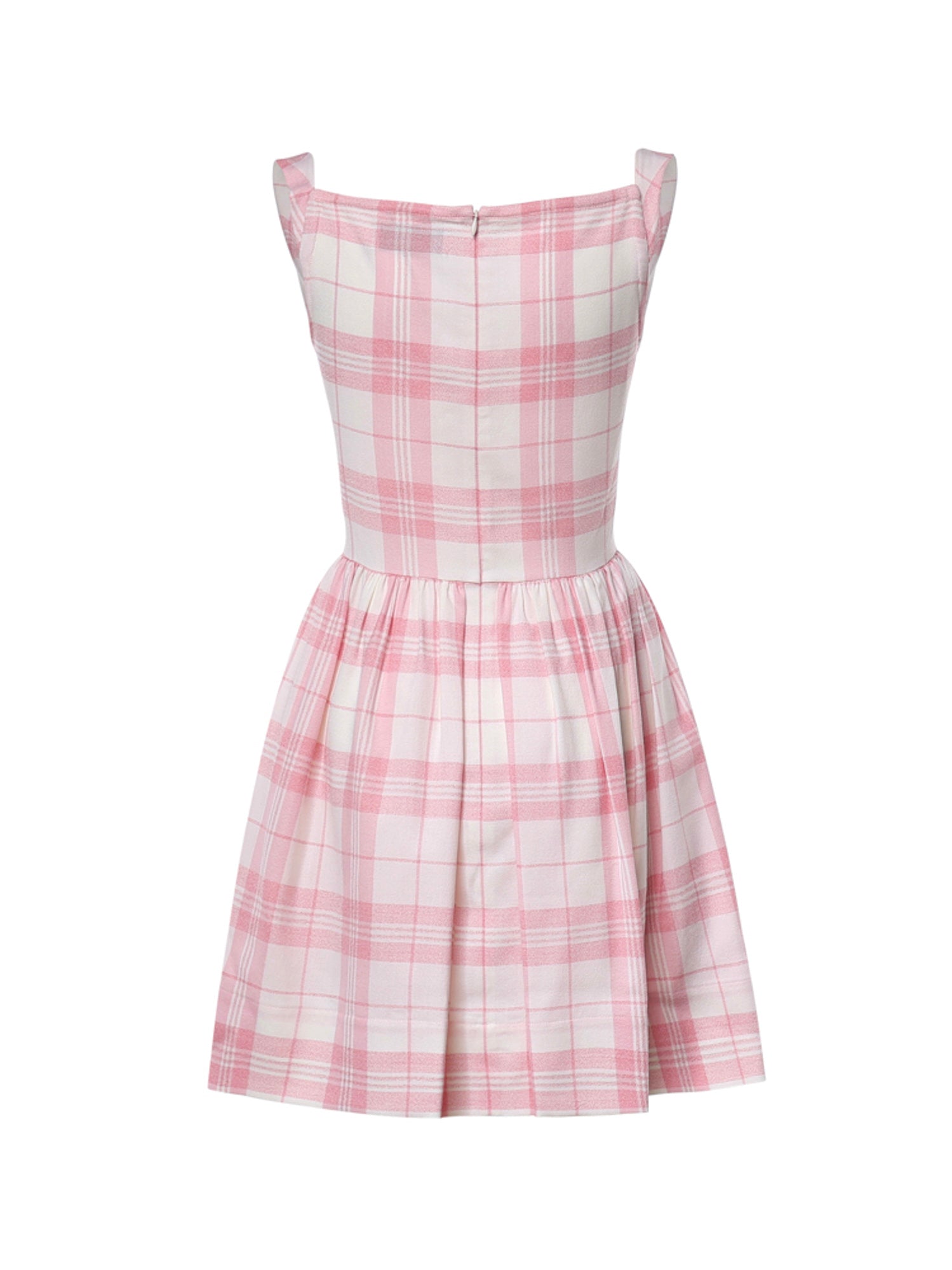 Miniabito Sunday in lana check<BR/> 1101039H W01JUO201 VIVIENNE WESTWOOD 