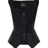 Gilet Monday in cotone 15050012 W009QN401 VIVIENNE WESTWOOD 