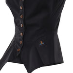 Gilet Monday in cotone 15050012 W009QN401 VIVIENNE WESTWOOD 