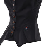 Gilet Monday in cotone 15050012 W009QN401 VIVIENNE WESTWOOD 