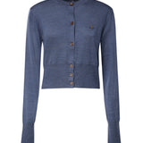 Cardigan Bea cropped in lana 1803002U Y005EK409 VIVIENNE WESTWOOD 