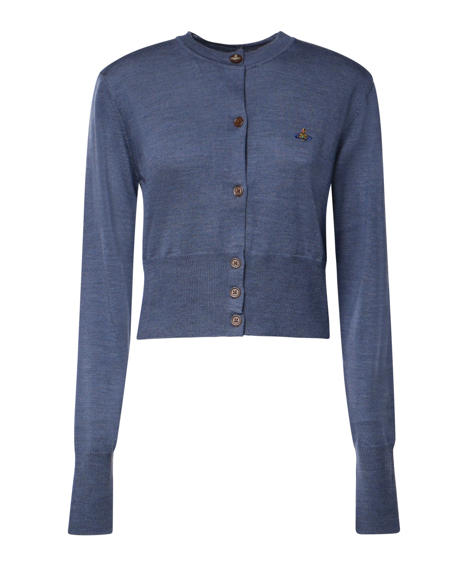 Cardigan Bea cropped in lana 1803002U Y005EK409 VIVIENNE WESTWOOD 