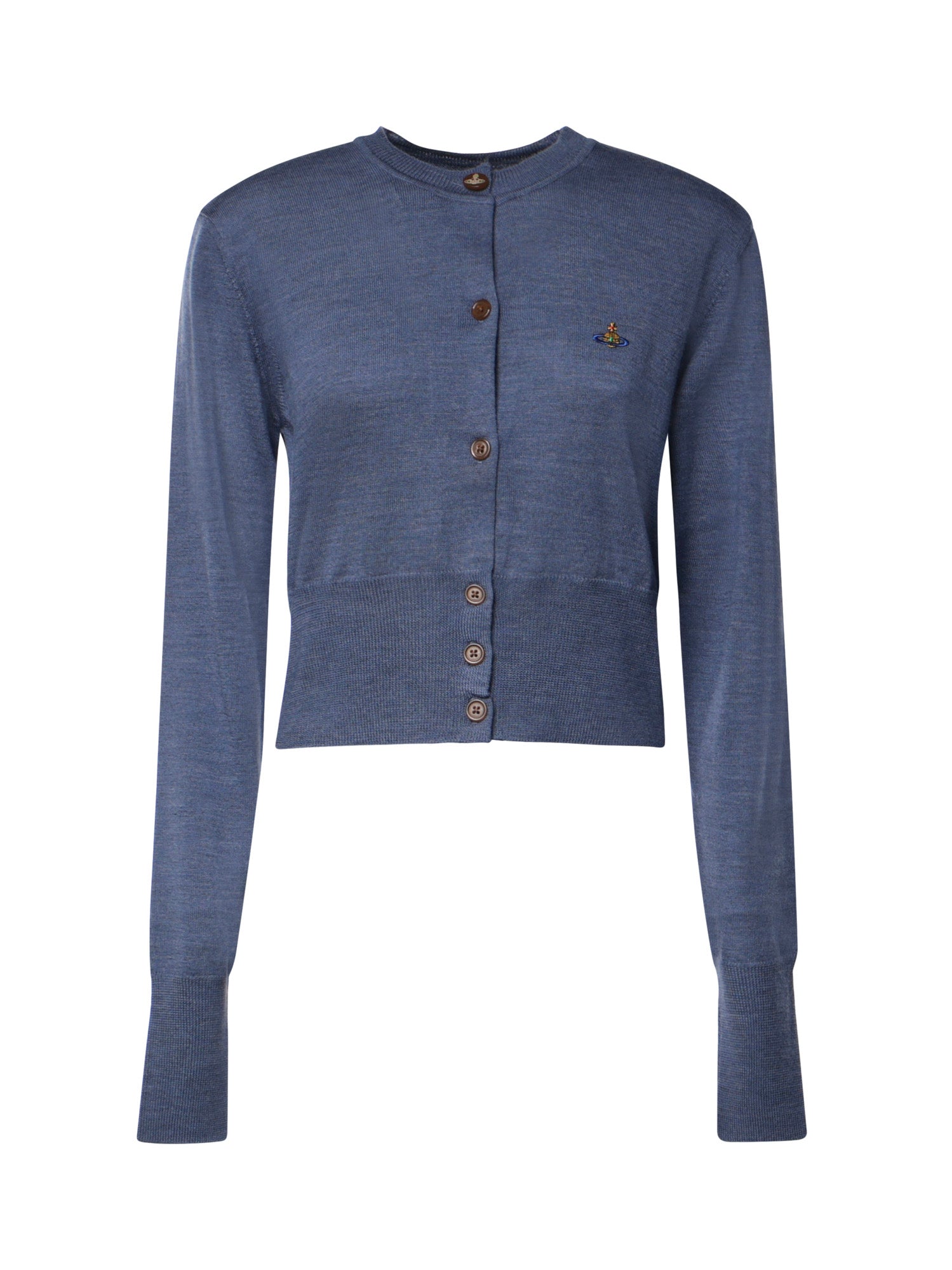 Cardigan Bea cropped in lana 1803002U Y005EK409 VIVIENNE WESTWOOD 