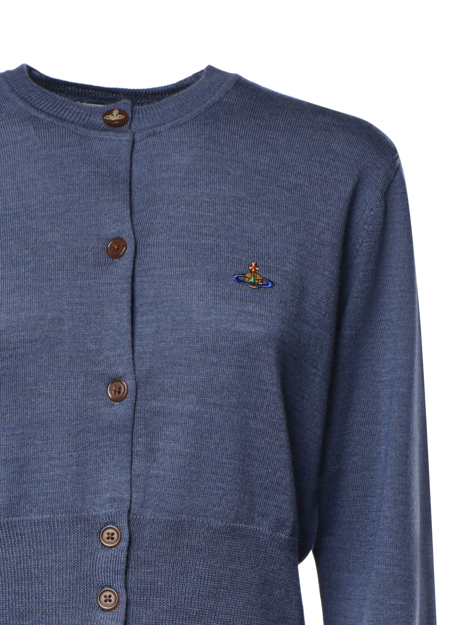 Cardigan Bea cropped in lana 1803002U Y005EK409 VIVIENNE WESTWOOD 