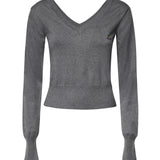 Pullover Beatrice in cotone e cashmere<BR/> 1803007N Y001VP001 VIVIENNE WESTWOOD 
