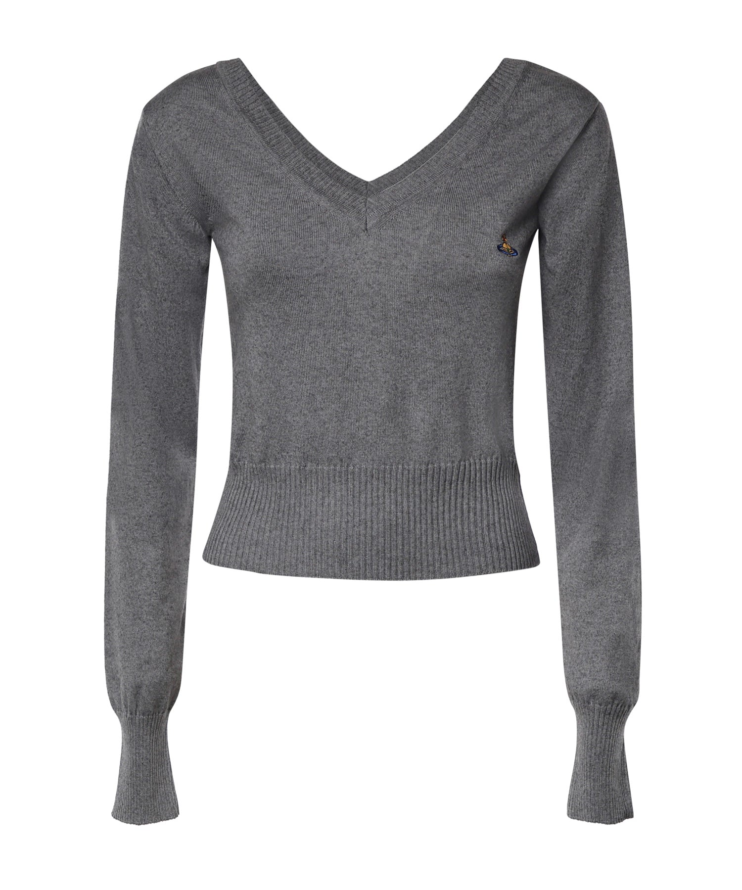 Pullover Beatrice in cotone e cashmere<BR/> 1803007N Y001VP001 VIVIENNE WESTWOOD 