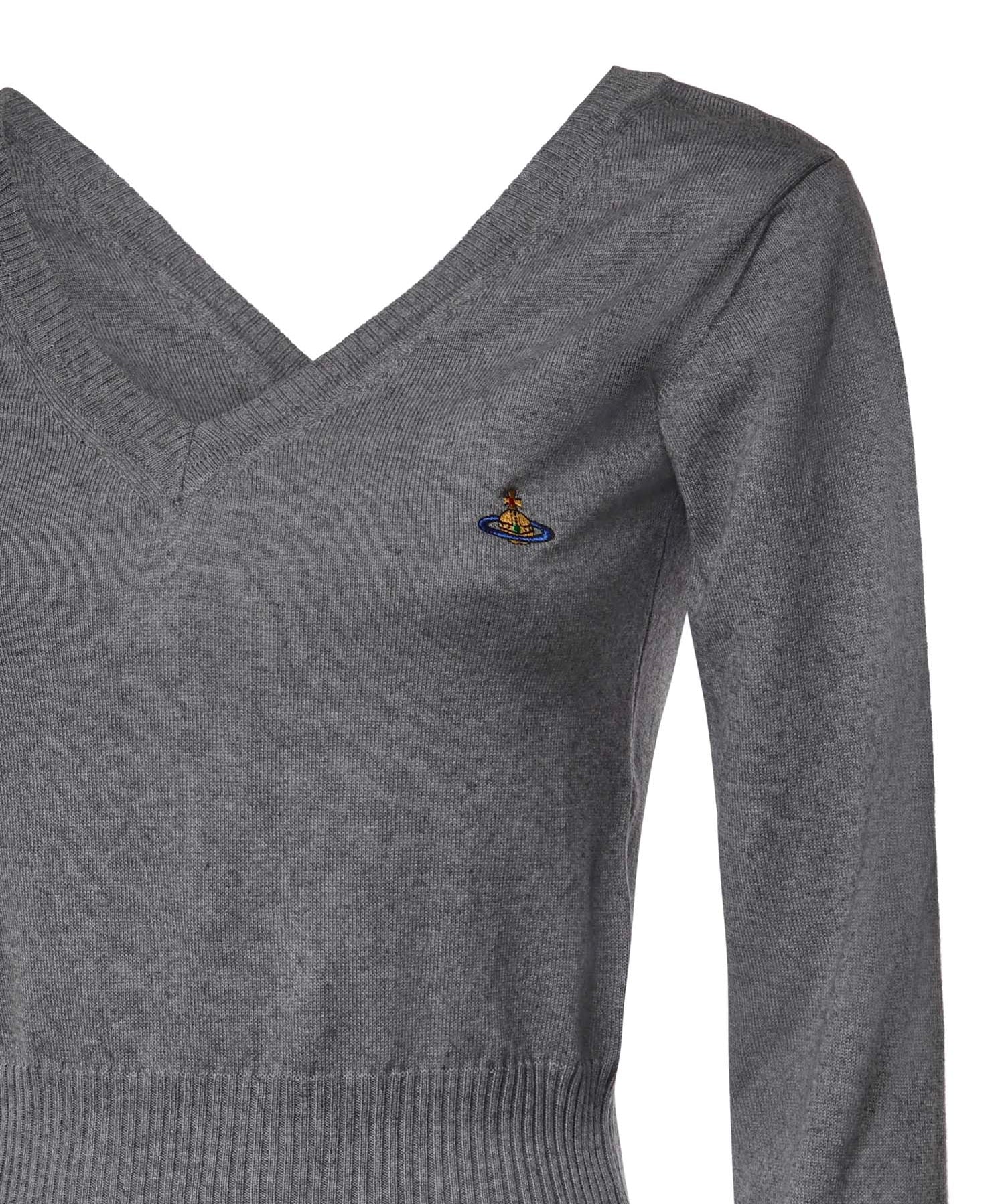 Pullover Beatrice in cotone e cashmere<BR/> 1803007N Y001VP001 VIVIENNE WESTWOOD 