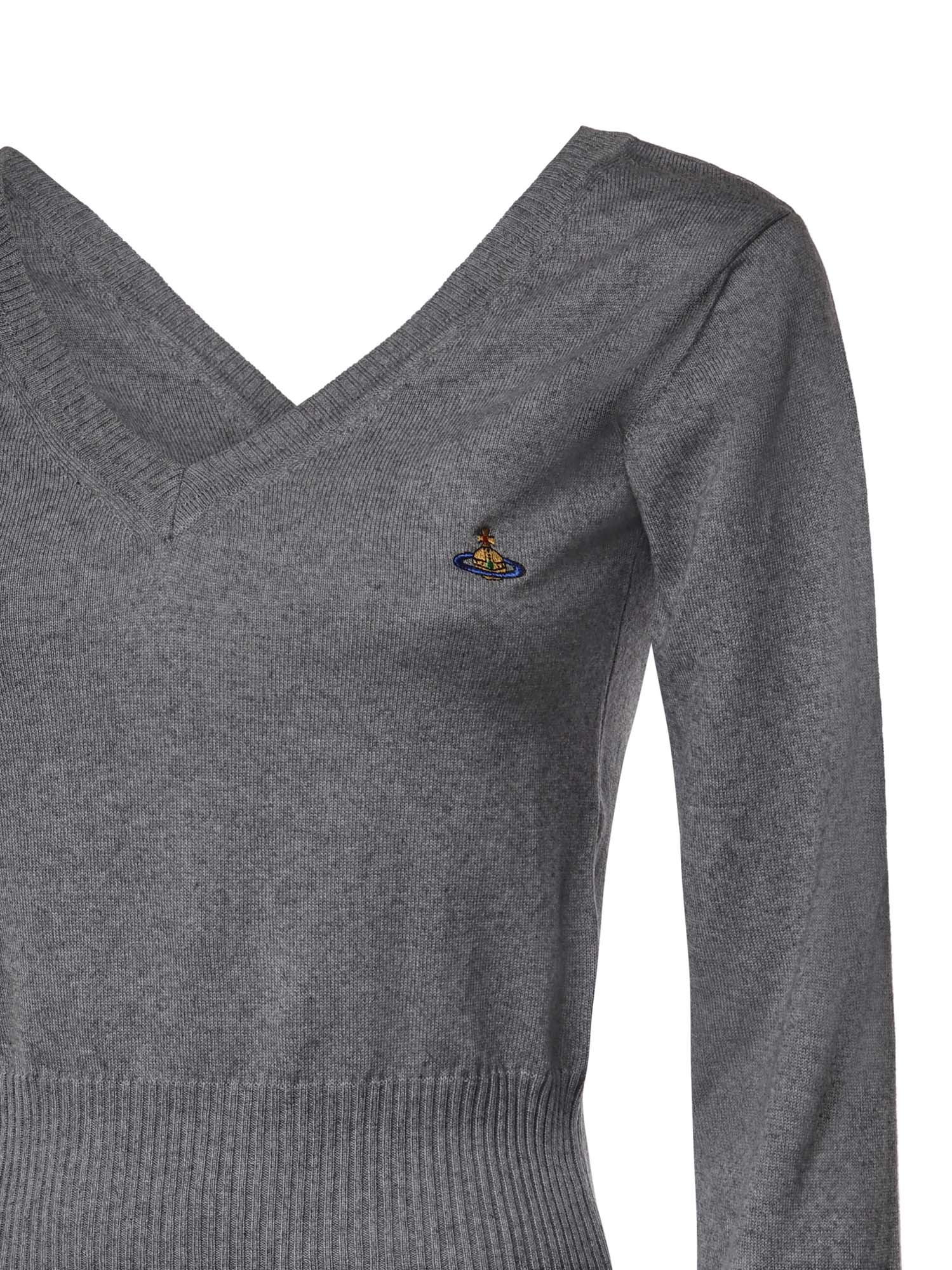 Pullover Beatrice in cotone e cashmere<BR/> 1803007N Y001VP001 VIVIENNE WESTWOOD 