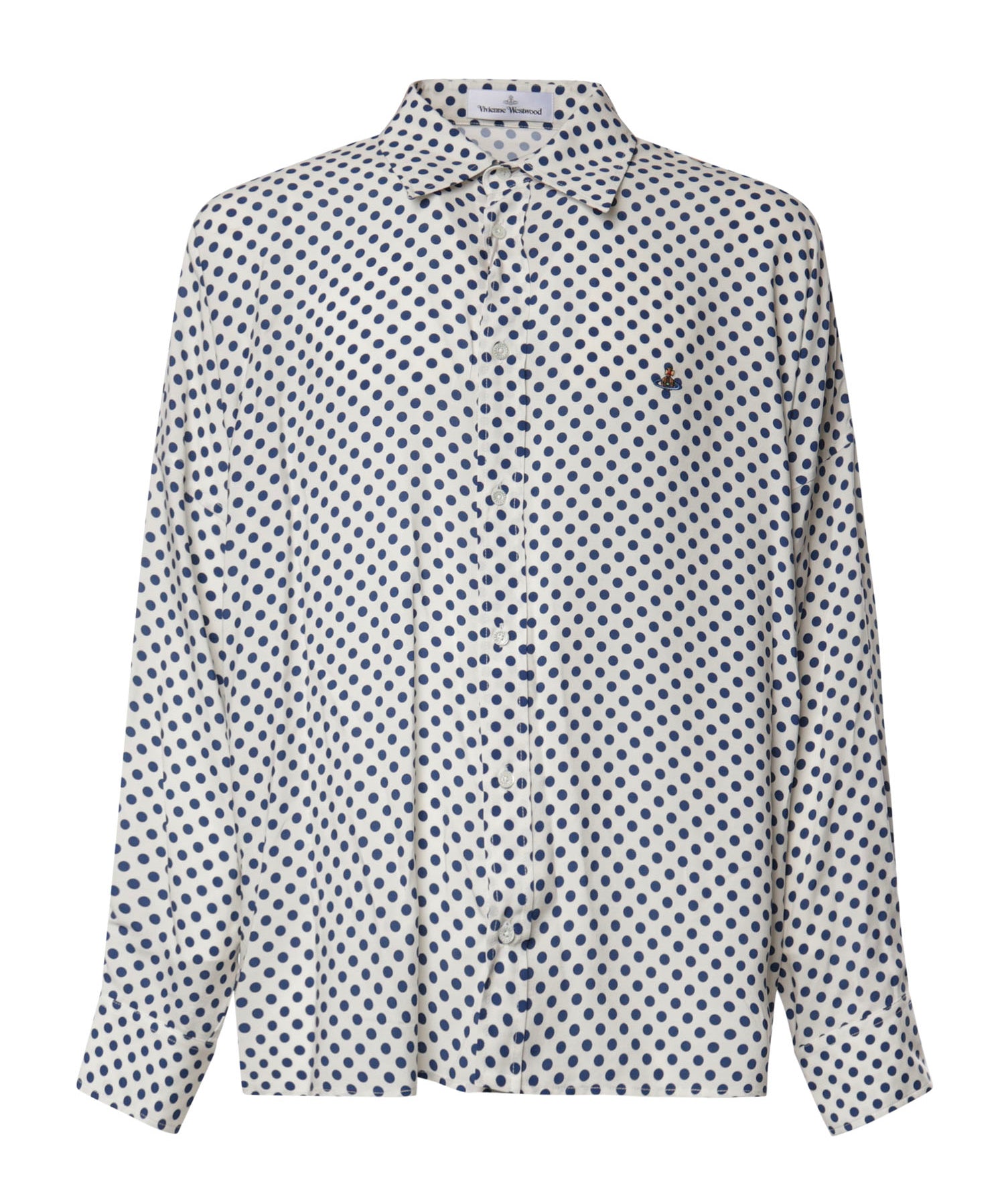 Camicia Batwing in viscosa 2401004X W01NQK201 VIVIENNE WESTWOOD 