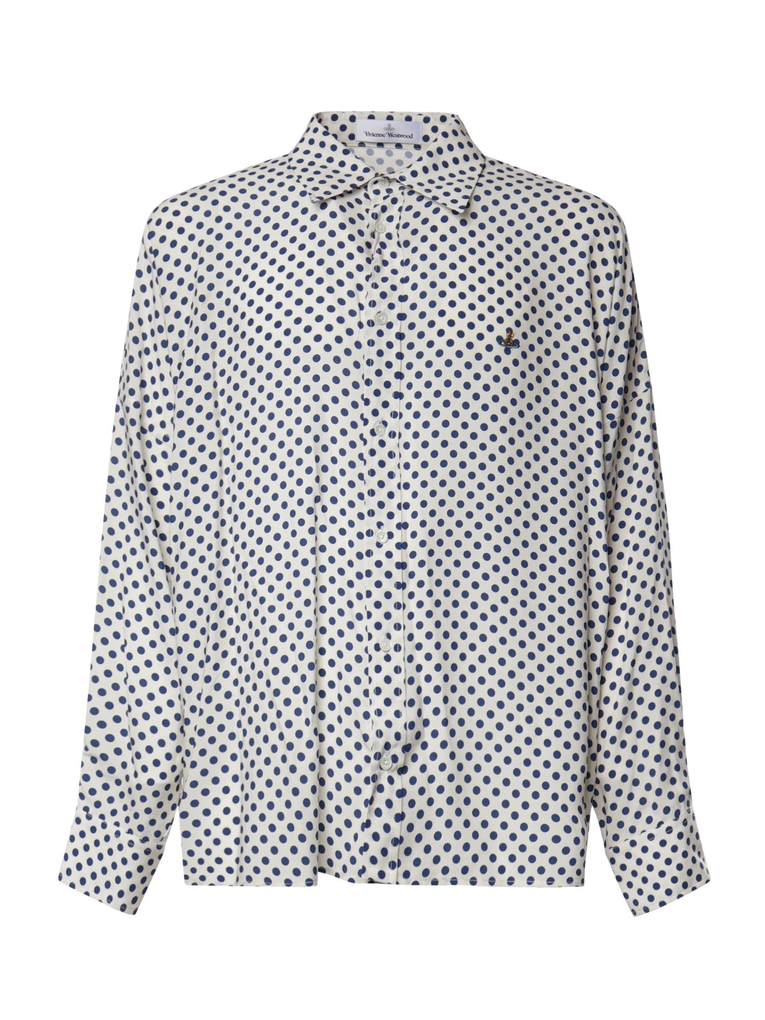Camicia Batwing in viscosa 2401004X W01NQK201 VIVIENNE WESTWOOD 