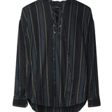 Camicia Lace-up Gordon a righe 2401004Y W01NLM211 VIVIENNE WESTWOOD 