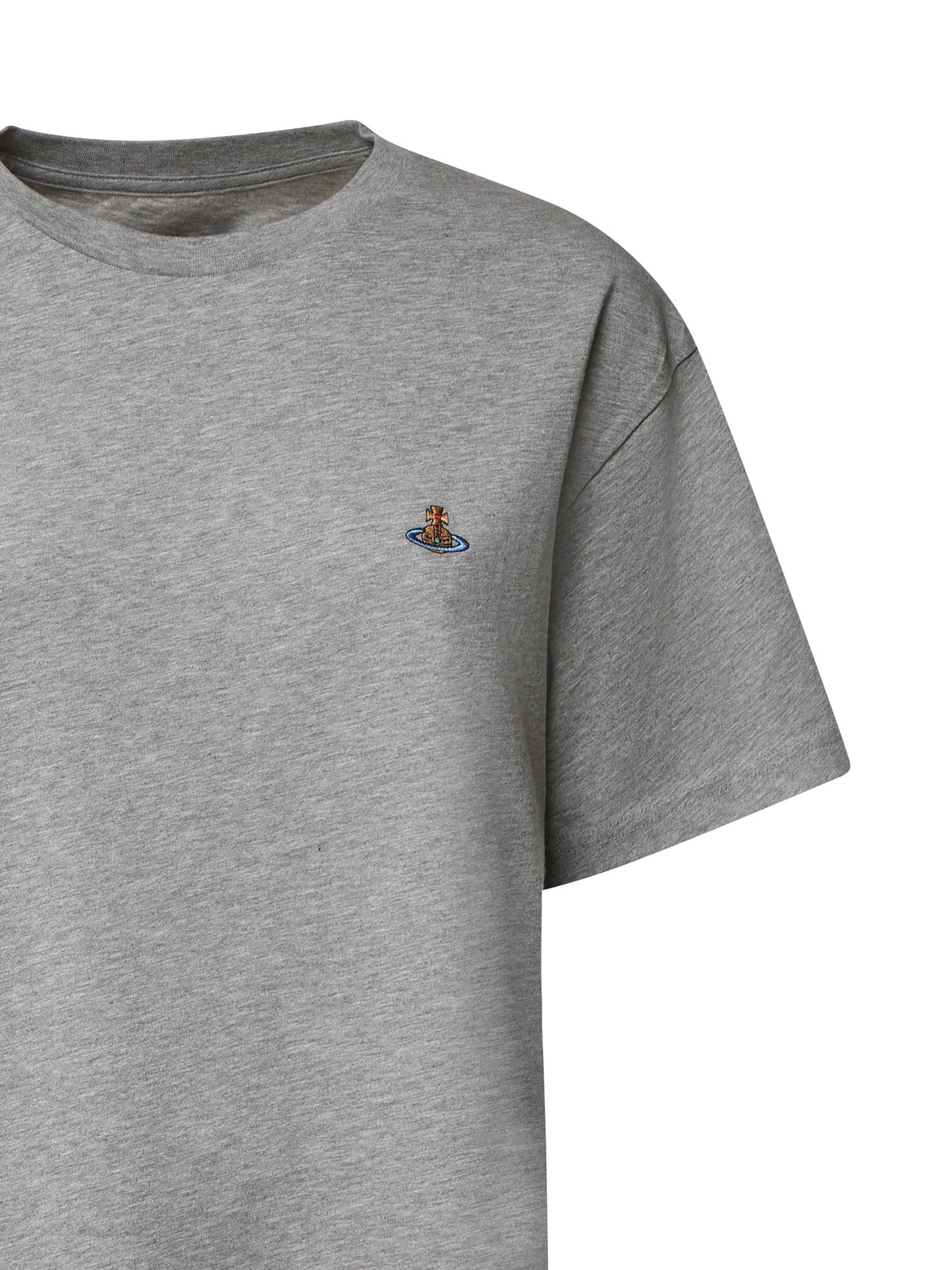 T-shirt Classic in cotone con logo 3G010013 J00BLP401 VIVIENNE WESTWOOD 