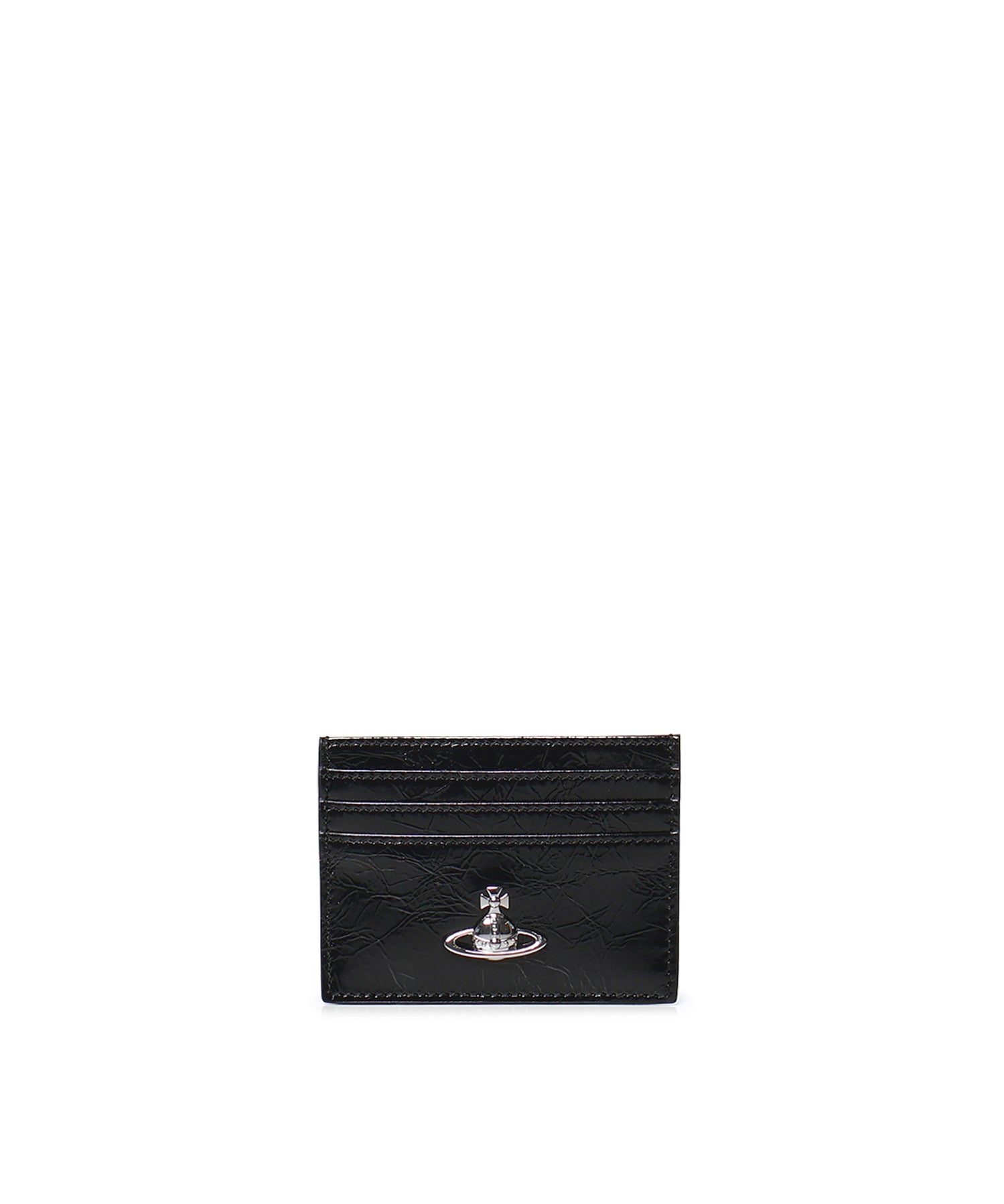 Portacarte Flat con logo 54030004W L00EON401 VIVIENNE WESTWOOD 