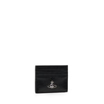 Portacarte Flat con logo 54030004W L00EON401 VIVIENNE WESTWOOD 