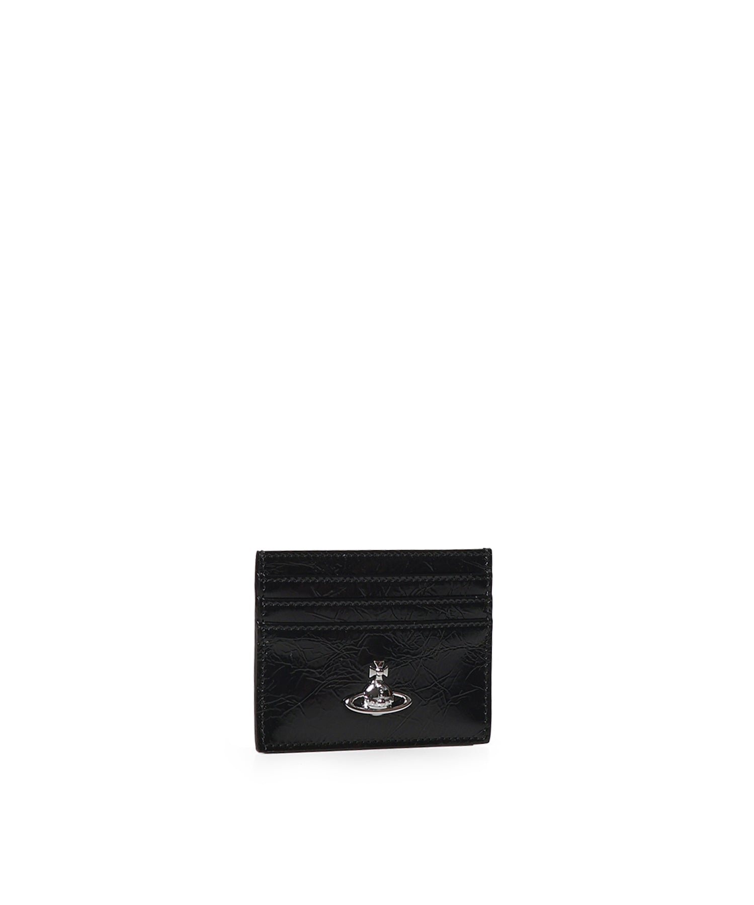 Portacarte Flat con logo 54030004W L00EON401 VIVIENNE WESTWOOD 