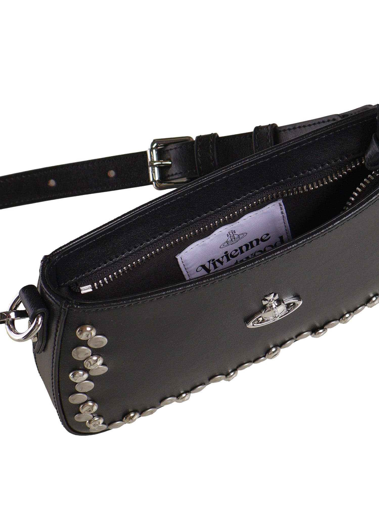 Borsa a spalla Tasha con logo in pelle 5801000JW L002VN402 VIVIENNE WESTWOOD 