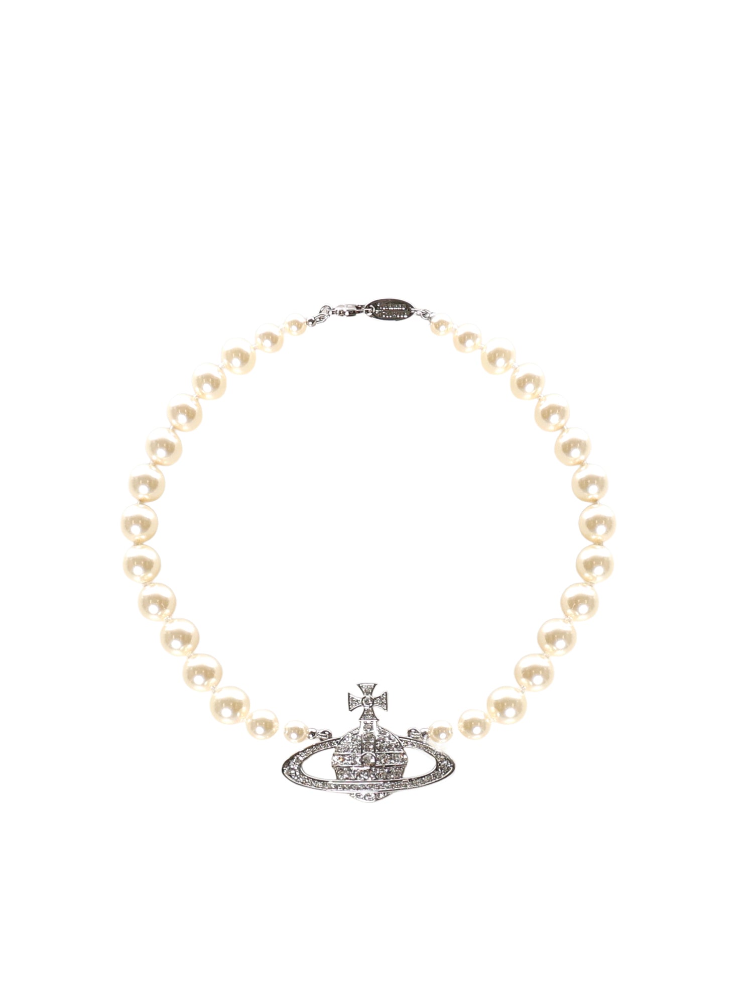 Collana One Row Bas Relief Pearl 63010106 02P104P104 VIVIENNE WESTWOOD 