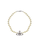 Collana One Row Bas Relief Pearl 63010106 02P104P104 VIVIENNE WESTWOOD 