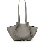 Borsa Mochi in pelle di struzzo goffrata MOCHI EMBOSSED LEATHER  YUZEFI 