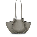 Borsa Mochi in pelle di struzzo goffrata MOCHI EMBOSSED LEATHER  YUZEFI 